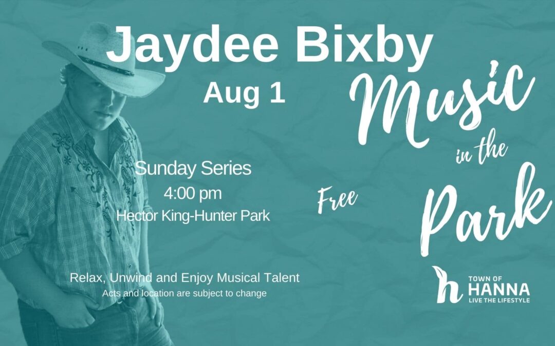 Jaydee Bixby LIVE in the Park