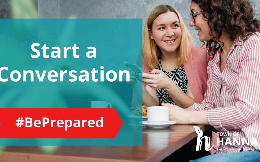 Start a Conversation – #BePrepared